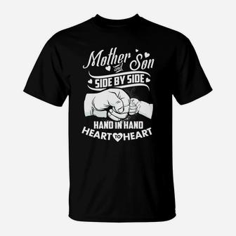 Mother And Son Funny Mothers Day Gifts Mom Of Son T-Shirt - Seseable