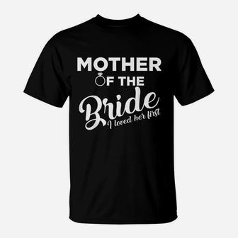 Mother Of The Bride Mothers Day T-Shirt - Seseable