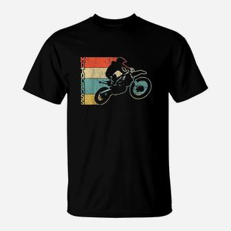 Motocross Vintage Enduro Dirt Bike Motorcycle Mx Biker Gift T-Shirt - Seseable