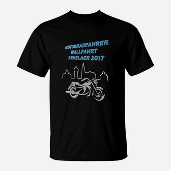 Motorrad Wallfahrt Kevelaer T-Shirt - Seseable