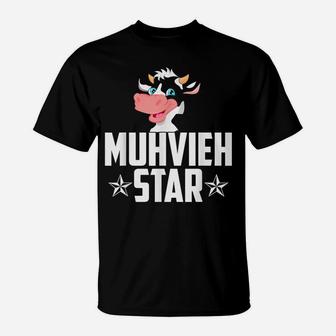 Muhviehstar Kuh Filmstar Khe Vieh Viehw T-Shirt - Seseable
