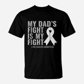 My Dads Fight Is My Fight T-Shirt - Seseable