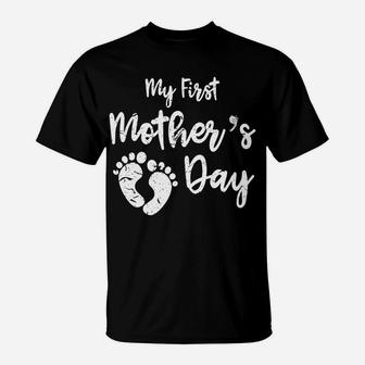 My First Mothers Day Gift For Mom Mommy Mothers Day T-Shirt | Seseable CA