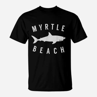 Myrtle Beach South Carolina Shark Sc Souvenir T-Shirt - Seseable