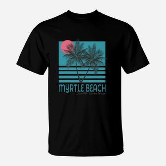 Myrtle Beach South Carolina Vintage Souvenirs T-Shirt - Seseable