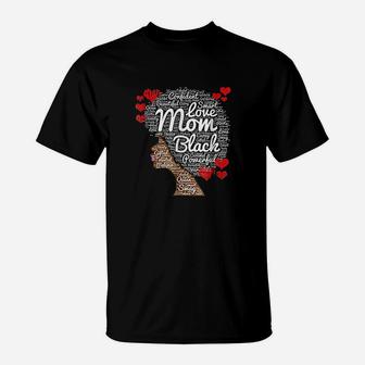 Natural Hair Strong Black Mother T-Shirt - Seseable