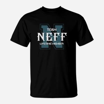 Neff Shirts - Team Neff Lifetime Member Name Shirts T-Shirt - Seseable