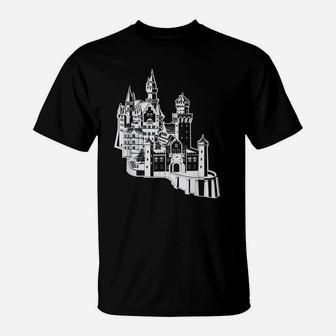 Neuschwanstein Castle Visit Germany T-shirt Trip Europe Gift T-Shirt - Seseable