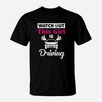 New Driver Gifts Funny For Teen Girls And Boys Student T-Shirt - Seseable
