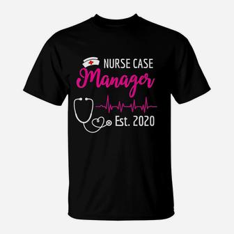 Nurse Case Manager Est 2020 New Nurses T-Shirt - Seseable