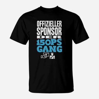 Offiziereller Sponsor Der 150 Ps-Band- T-Shirt - Seseable