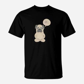Om Pug Yoga Funny Yoga T-Shirt - Seseable
