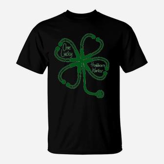 One Lucky Healthcare Worker St Patricks Day T-Shirt - Seseable
