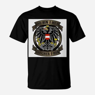 Österreich Do Bin I Her-aop T-Shirt - Seseable