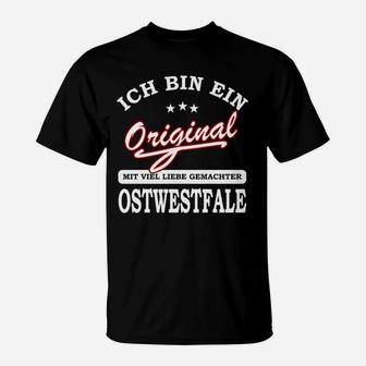 Ostwestfale T-Shirt mit Spruch, Liebevoll Gestaltetes Tee - Seseable