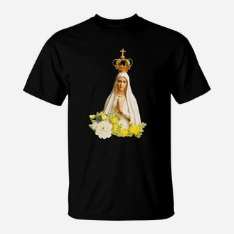 Our Lady Of Fatima Anniversary Catholic Gift Our Lady Mary Sweatshirt T-Shirt - Seseable