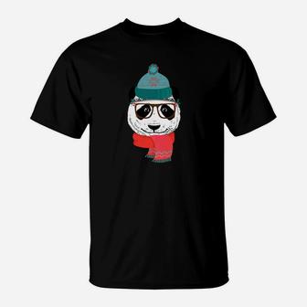 Panda Funny Giant Bear Funny Christmas Zoo Animal Gifts Tee T-Shirt - Seseable