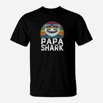 Papa Shark Funny Shark Shirt T-Shirt | Seseable UK