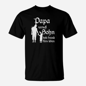 Papa Und Sohn Beste Freunde Fürs Leben T-Shirt - Seseable