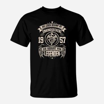 Personalisiertes Geburtsjahr T-Shirt für Legenden, Unikat Design - Seseable