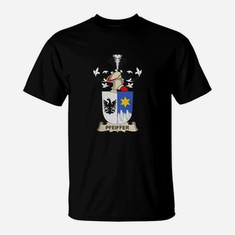 Pfeiffer Coat Of Arms Austrian Family Crests Austrian Family Crests T-Shirt - Seseable