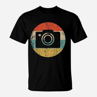 Photographer Vintage Retro Camera T-Shirt - Seseable