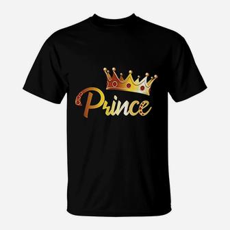 Prince For Boys Gift Family Matching Gift Royal Prince T-Shirt - Seseable