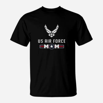 Proud Air Force Mom Military Pride T-Shirt - Seseable