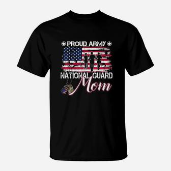 Proud Army National Guard Mom T-Shirt - Seseable