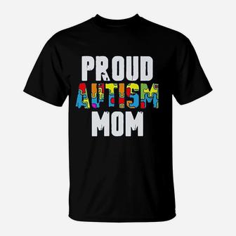 Proud Mom Gifts Mother Awareness T-Shirt - Seseable
