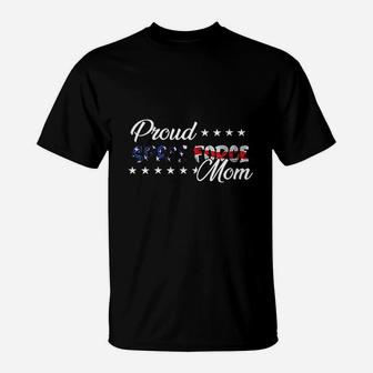 Proud Space Force Mom T-Shirt - Seseable