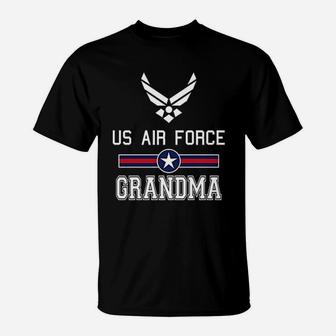 Proud Us Air Force Grandma Military New T-Shirt - Seseable