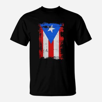 Puerto Rico Flag Puerto Rican T-shirt T-Shirt - Seseable