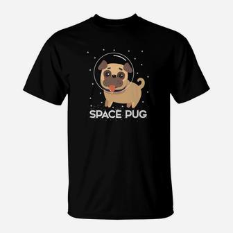 Pug Funny Dog Mama Fur Lover Mom Dog Dad Pet Gift Tee T-Shirt - Seseable