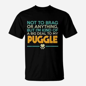 Puggle Dog Funny Puggle T-Shirt - Seseable