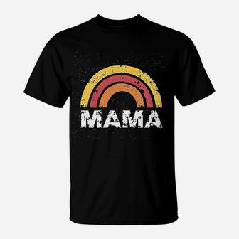 Rainbow Mama Funny Mothers Day T-Shirt - Seseable