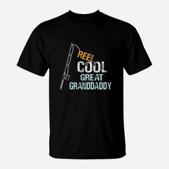 Reel Cool Great Granddaddy, best christmas gifts for dad T-Shirt - Seseable