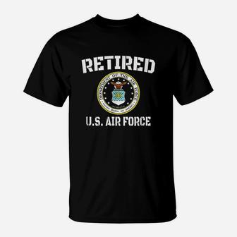 Retired Us Air Force Veteran T-Shirt - Seseable