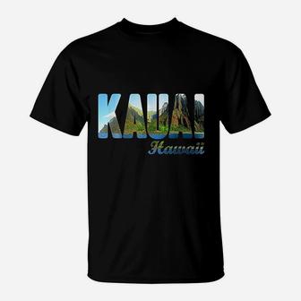 Retro Classic Vintage Summer Kauai Hawaii T-Shirt - Seseable