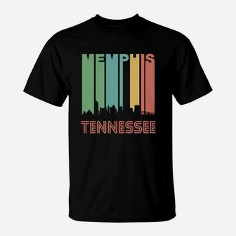 Retro Memphis Tennessee T-Shirt - Seseable