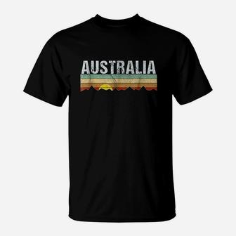 Retro Vintage Australia T-Shirt - Seseable