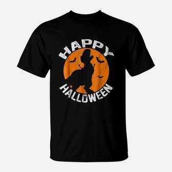 Rex Happy Halloween Graphic T-Shirt - Seseable