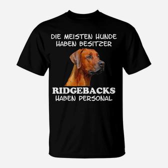 Rhodesianer Ridgeback Hund Damals Herren T-Shirt - Seseable