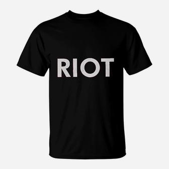 Riot Classic Vintage Style Protest T-Shirt - Seseable