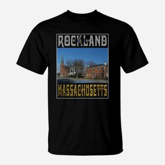 Rockland Massachusetts T-Shirt - Seseable