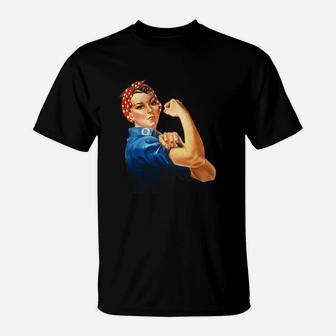 Rosie The Riveter T-Shirt - Seseable
