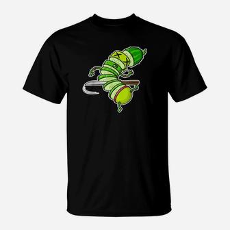 Saure Tanzende Gurke I Lustiges Gemüse Veggie T-Shirt - Seseable