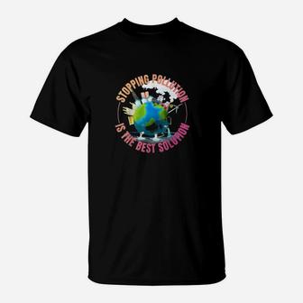 Save The Earth Nature Conservation Climate Change T-Shirt - Seseable