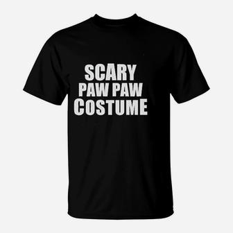 Scary Paw Paw Halloween Costume T-Shirt - Seseable