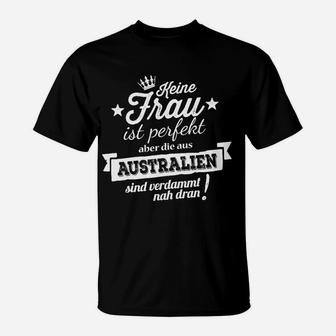 Schnelle Perfektion Aus Australien T-Shirt - Seseable
